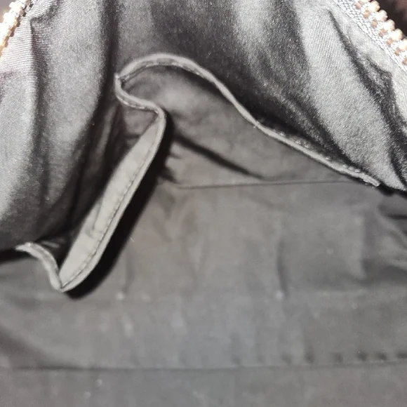 Alexander Wang Textured Black Shoulder Bag with Rose Gold Accents